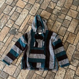 Pullover Baja Poncho Sweatshirt